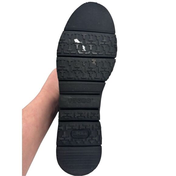 Tsbuo black boots size extra light mid calf boots size 8 - Picture 9 of 16